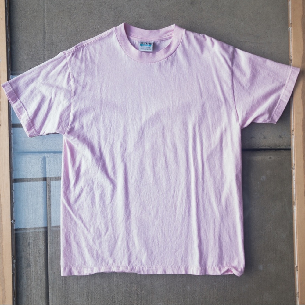 Pink Pro Club Comfort Crewneck Large